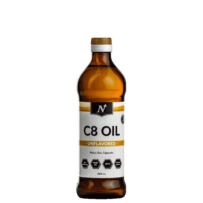 Mct-olie Nyttoteket C8 olja 500 ml - Bodyman.dk