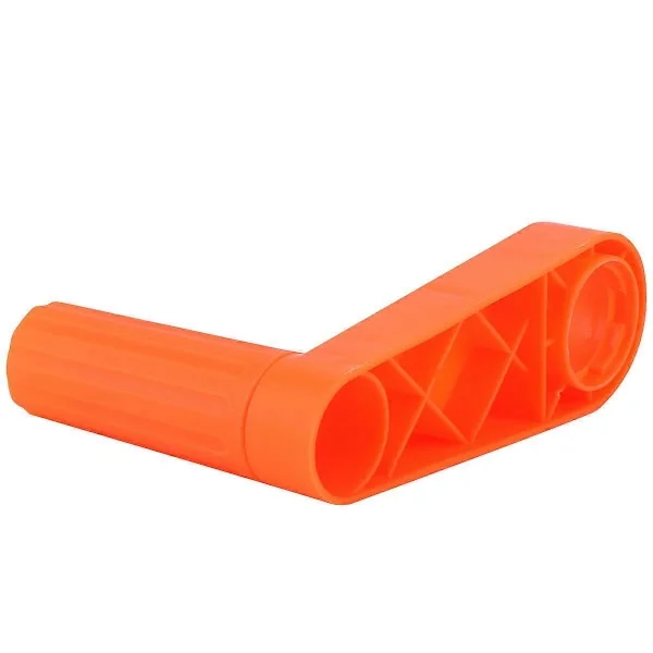 Vindhandtag för slangvinda Slangvinda Handtag Slangvagn Handtag Rörtillbehör för rullning av rör (Orange)
