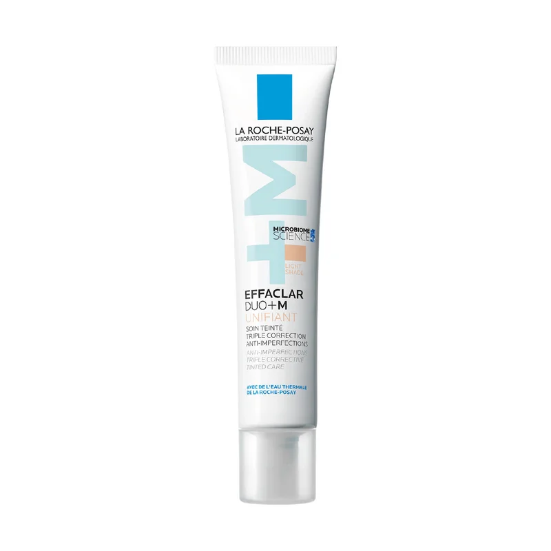 La Roche-Posay Effaclar DUO+M Unifiant Lettfarget Dagkrem, Light, 40 ml