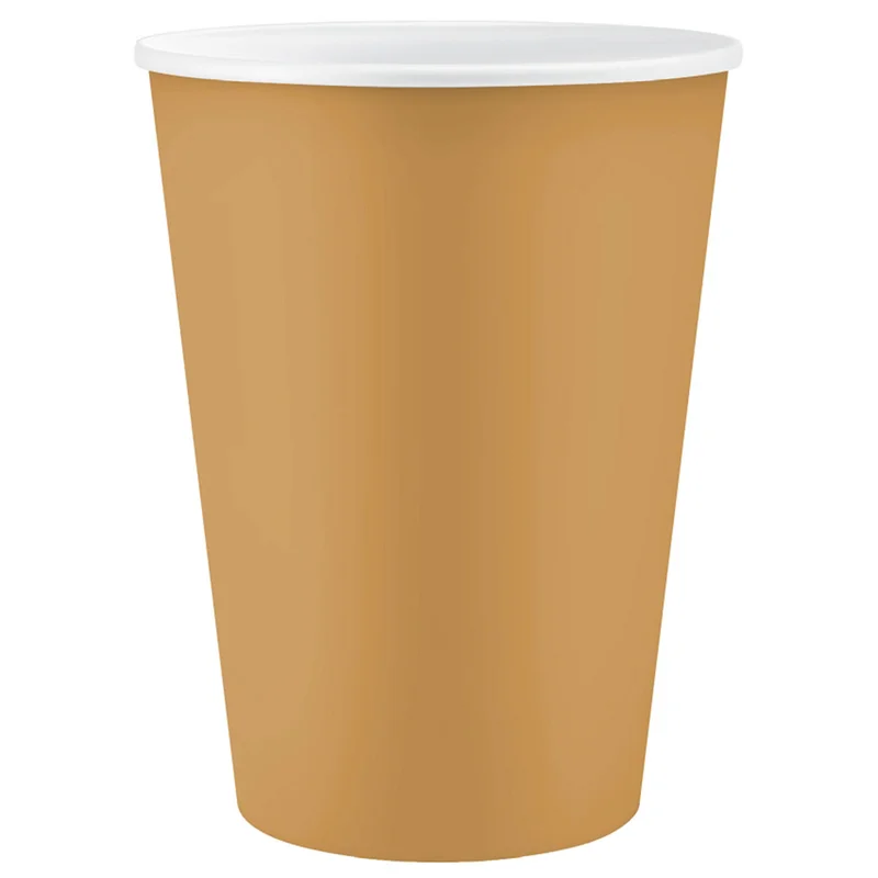 Pappersmuggar Matt Guld 25 cl 6-pack