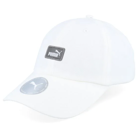 Puma - White unconstructed Lippis - Essential Cap Iii White Dad Cap @ Hatstore