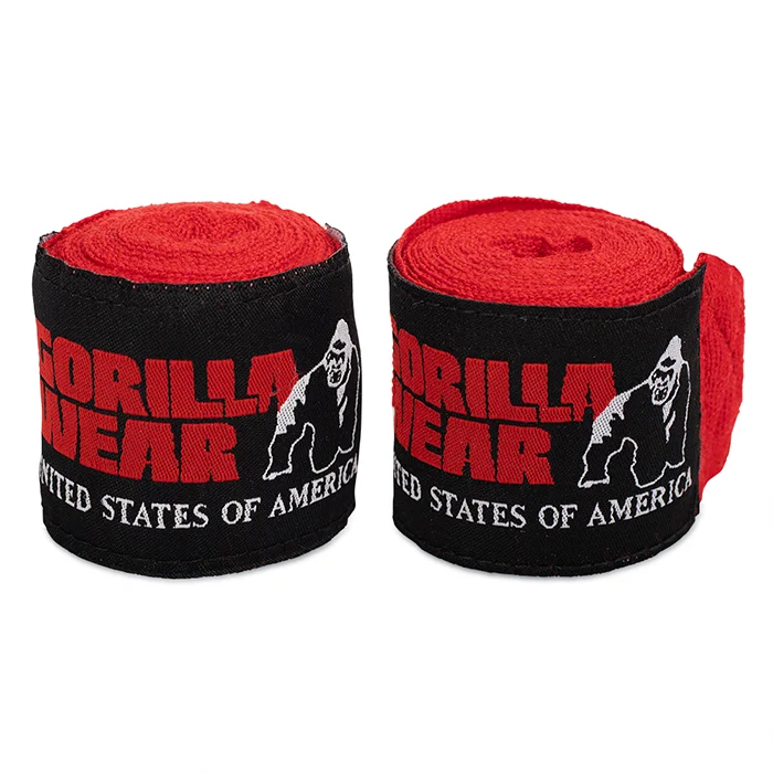 Gorilla Wear Gear Nyrkkeilysiteet Punaiset