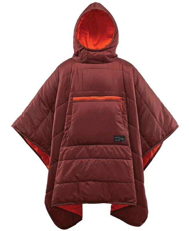 Therm-a-Rest Honcho Poncho Mars Red Print