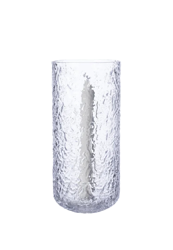 ERNST Ljuslykta mönstrat glas Ljuslyktor & ljushållare Transparant d11 h25