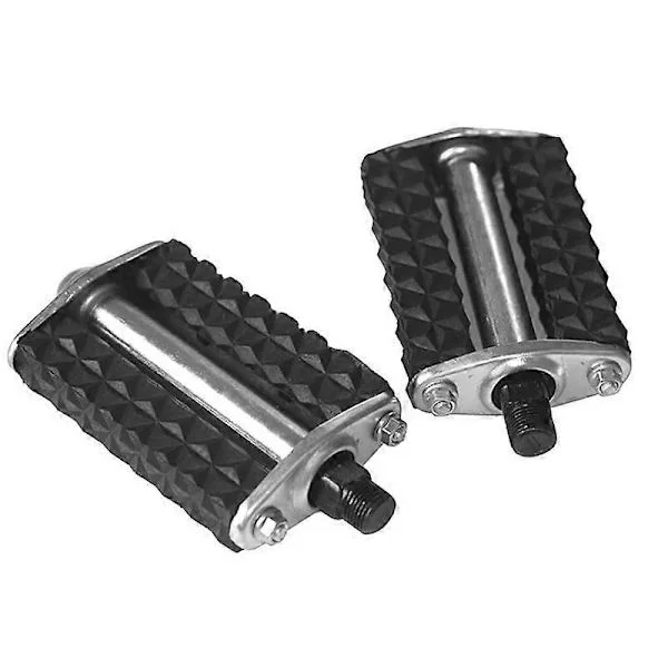 [RM]Retro 28 inch bicycle pedal rubber black MTB road bike tricycle bicycle parts vintage old-fashioned pedals [DB]