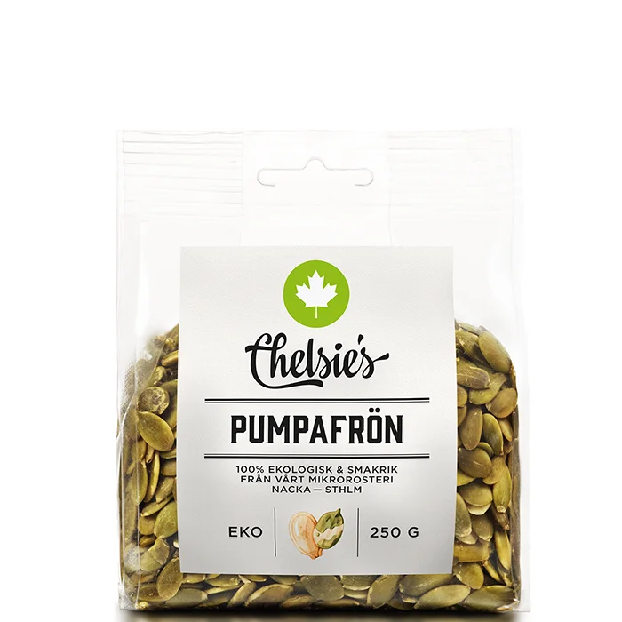 Chelsie s Organic Gourmet Prod Gresskarfrø 250 g