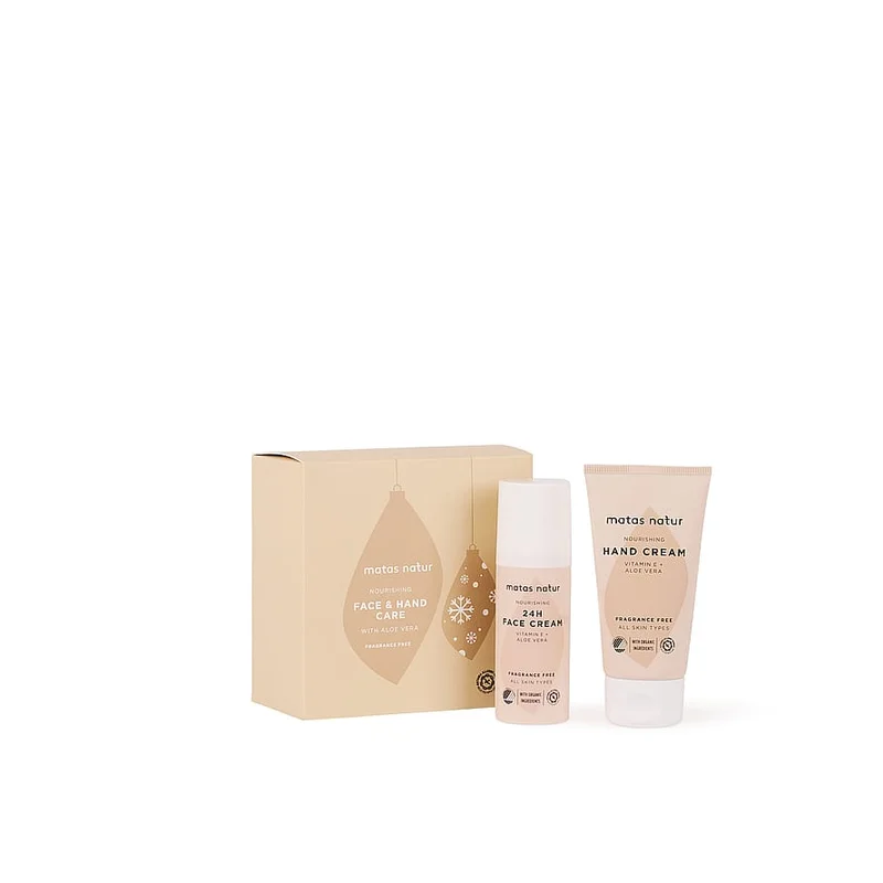 Matas Natur Nourishing Face og Hand Care Gaveæske, Gaver, Gaveæsker, Matas Gaveæsker