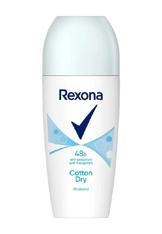 Rexona Cotton Dry Deodorant RollOn Deo Dam ONESIZE