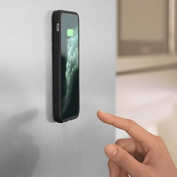 iPhone 12 Mini - Magnet Skal / Mobilskal - Svart
