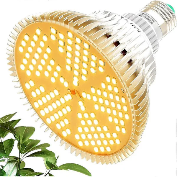LED Växtlampa 150W Solljusliknande Fullspektrum Växtlampor, E27 Växtlampor För Inomhusväxter Varmt Ljus