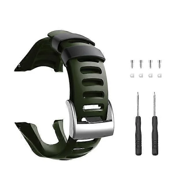 för Suunto AMBIT 3 Klockarmband AMBIT 1 2 2s Smart Klockarmband AMBIT3Pea 3Sport 3Run Ersättningsarmband sy [DB]
