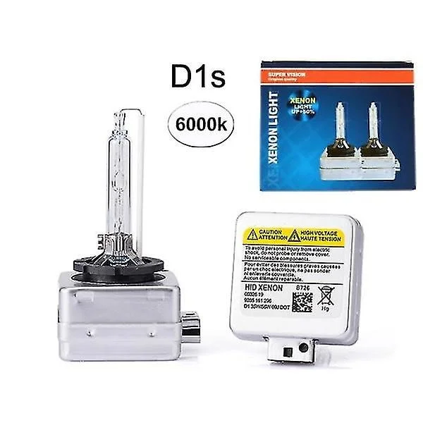 Xenon-lamput +50 % D1S 35W 6000K 2-pakkauksessa xenon-lamput PK32D-2 -