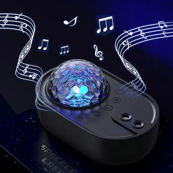 Galaxy Light Projector Starry Sky Night Light Planets Projector (Black)