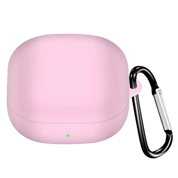 Samsung Galaxy Buds2 Pro / Buds Pro / Live enkelt silikonskydd med spänne - Rosa