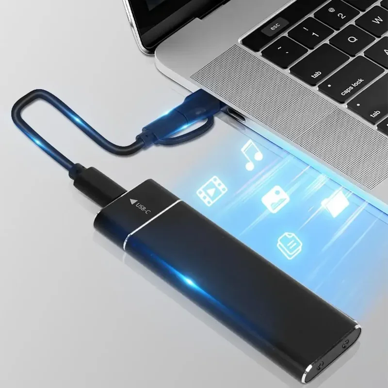 AliExpress - Boîtier SSD M2 double protocole, adaptateur de boîtier SSD M.2 NVMe SATA 10Gbps USB 3.1 Type C, boîtier externe prend en charge les 