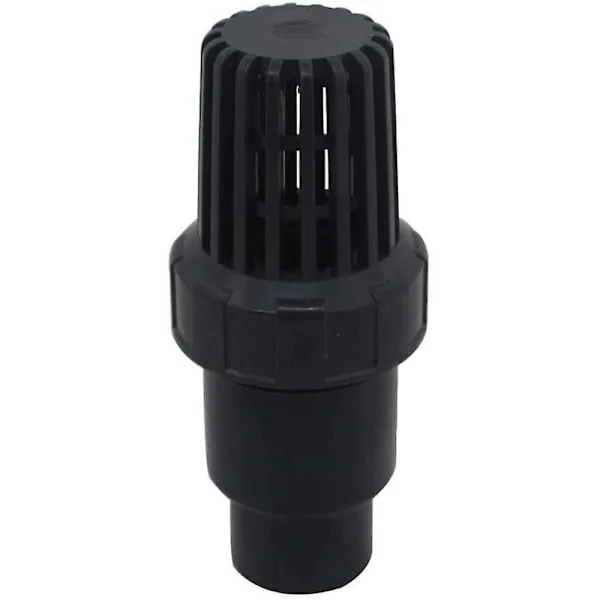 Fotventil backventil med sugkula 25 32 40 mm backventil silventil backventil PVC poolpump (Innerdiameter 32mm)