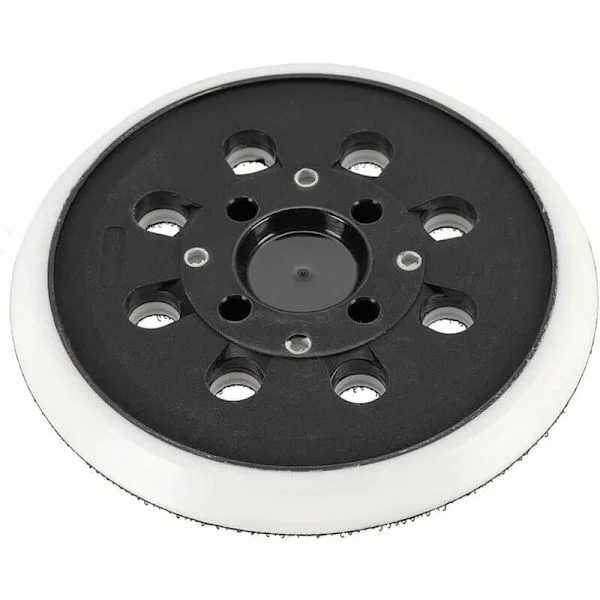 125 mm borrelås slipepute kompatibel med Bosch PEX 300 AE 400 AE 4000 AE 125 mm eksentersliper fra Poweka. (BT)