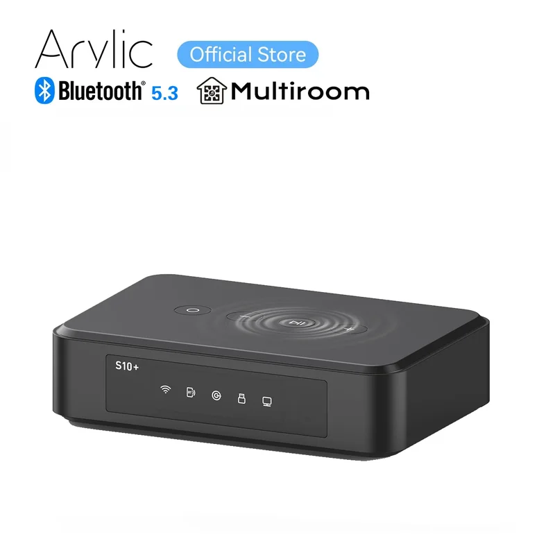 AliExpress - Arylic S10+ Wireless Music Streamer Bluetooth Audio Receiver 3,5 mm Klinke Aux für PC Multiroom PC Audio Jack Adapter