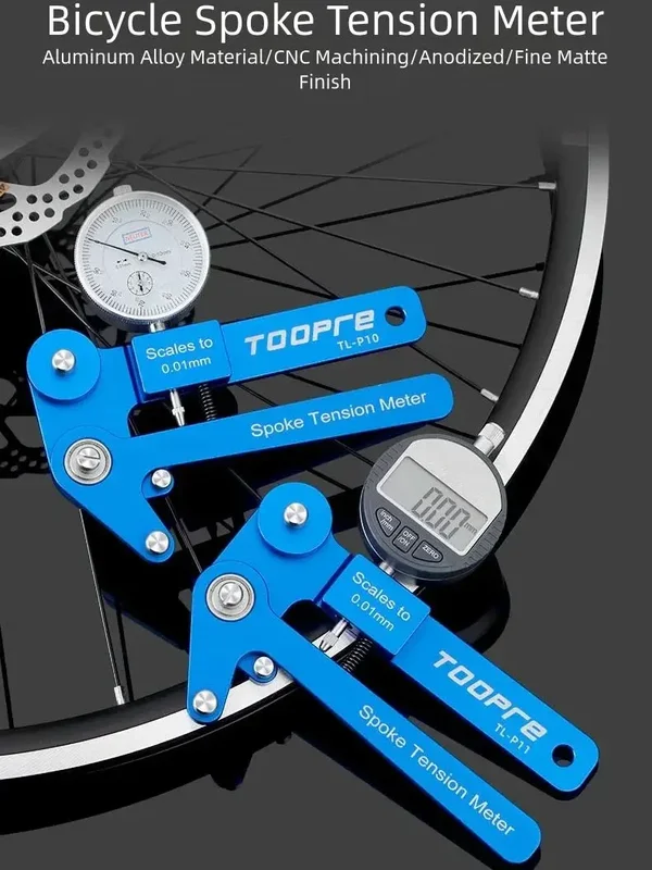 AliExpress - TOOPRE Fahrrad-Speichenspannungsmesser mit Digitalanzeige, Felgen-Ausrichtungswerkzeug, Mechanisches Rad-Speichenspannungs-Messgerät