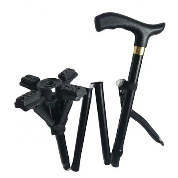 Folding Walking Sticks, Folding Crutches for Seniors, Hiking