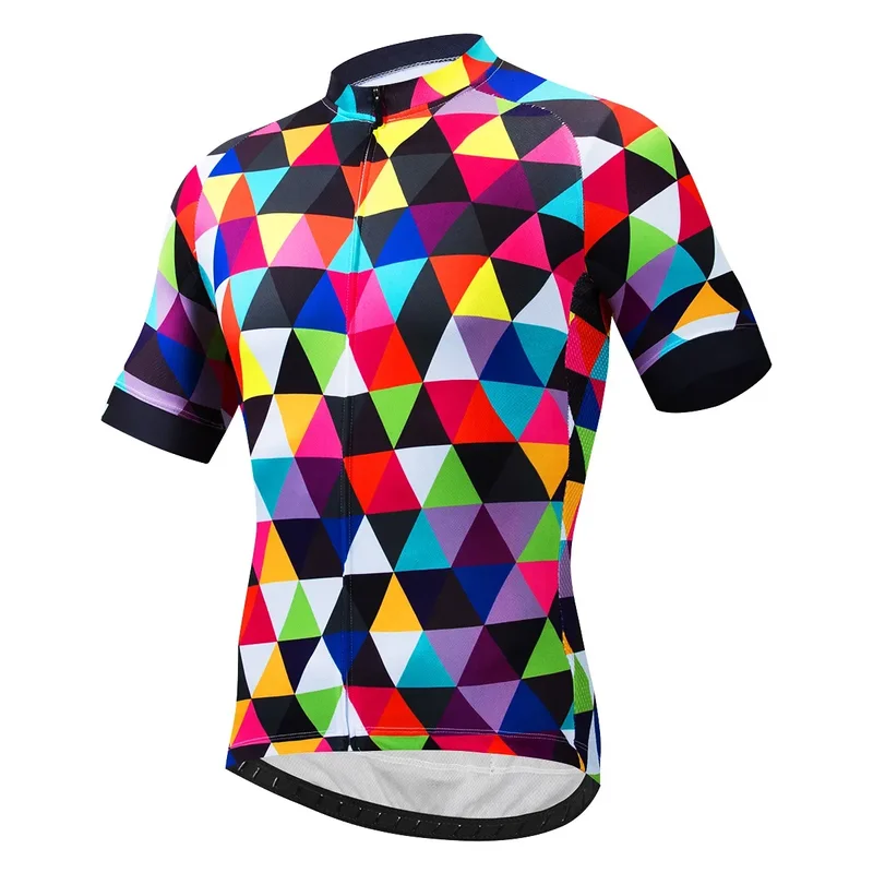 AliExpress - Maillot de cyclisme d'été à manches courtes pour hommes, chemise de vélo vtt, respirant, Tricota Mountain Pro Team, vêtements de sport de