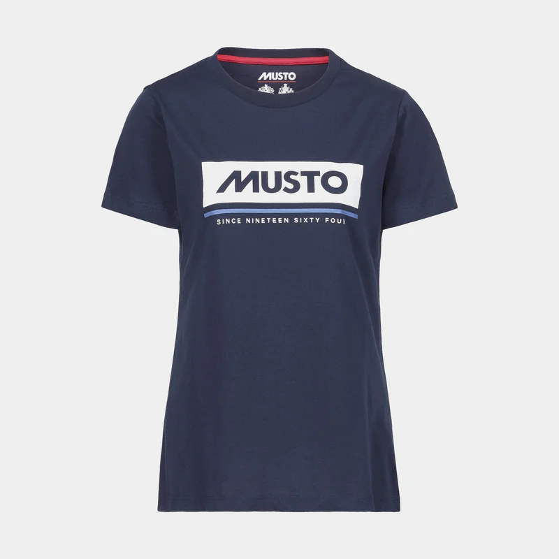 T-shirt Musto T-Shirt 2.0, Navy, women, X-Large (UK 16)