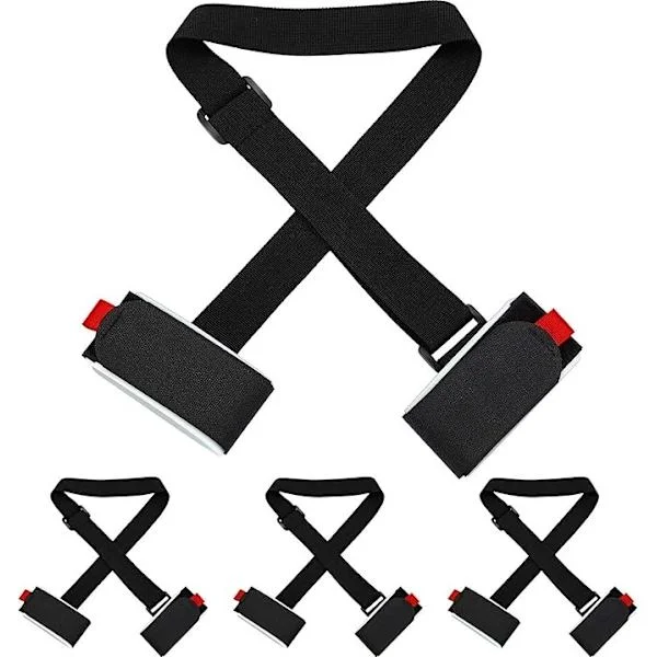 4-pak Skibånd / Skiholder – Bærerem til ski-FX-