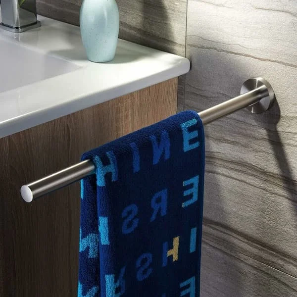 Håndklestang 40 CM veggstenger Håndklestang Håndklestang Børstet rustfritt stål stang
