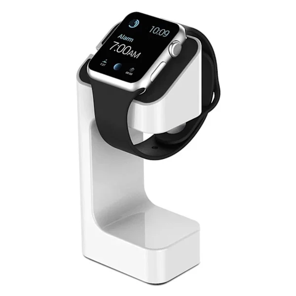Apple Watch ladestativ hvit