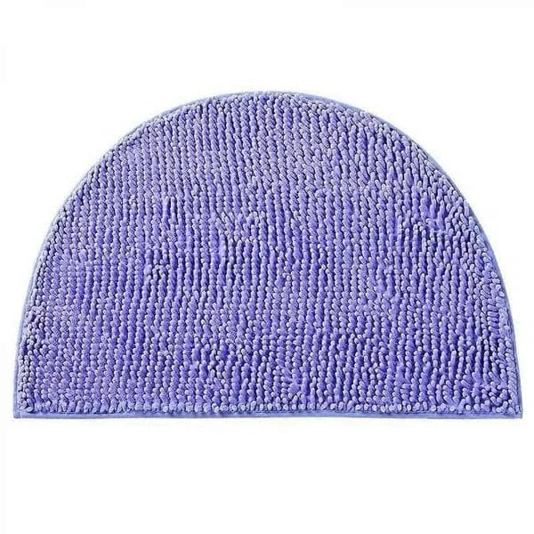 Halkfri badrumsmatta, tjocka mjuka absorberande chenille-badrumsmattor, slitstarka maskintvättbara badrumsmattor i gummi (30x48 cm)