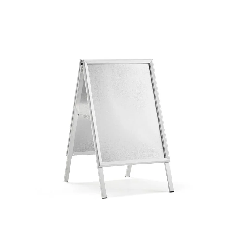 Gatupratare / Skyltställ, 500x700 mm, aluminium