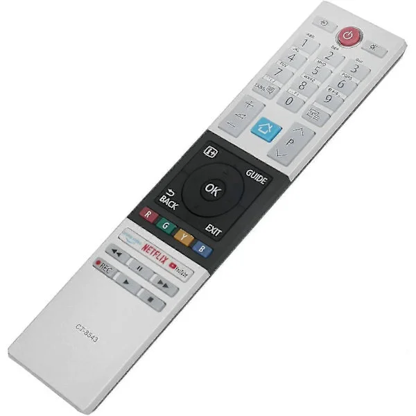 Ct-8543 Ersatt Fjärrkontroll För Toshiba Fhd Uhd Xuhd Tv Med Netflix Youtube Knappar