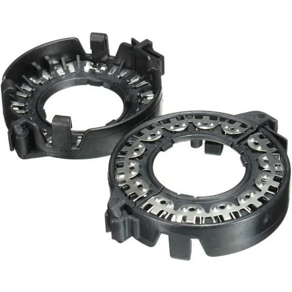 Två D1S och D3S xenon HID-lampans sockeladapterklämmor, hållarring 63117162087, lämplig för 1-serien, 3-serien, 5-serien, 7-serien, X5 och X6.
