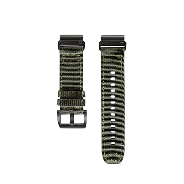 Quick Release Woven Nylon Canvas Watch Strap for Garmin 22mm 22mm