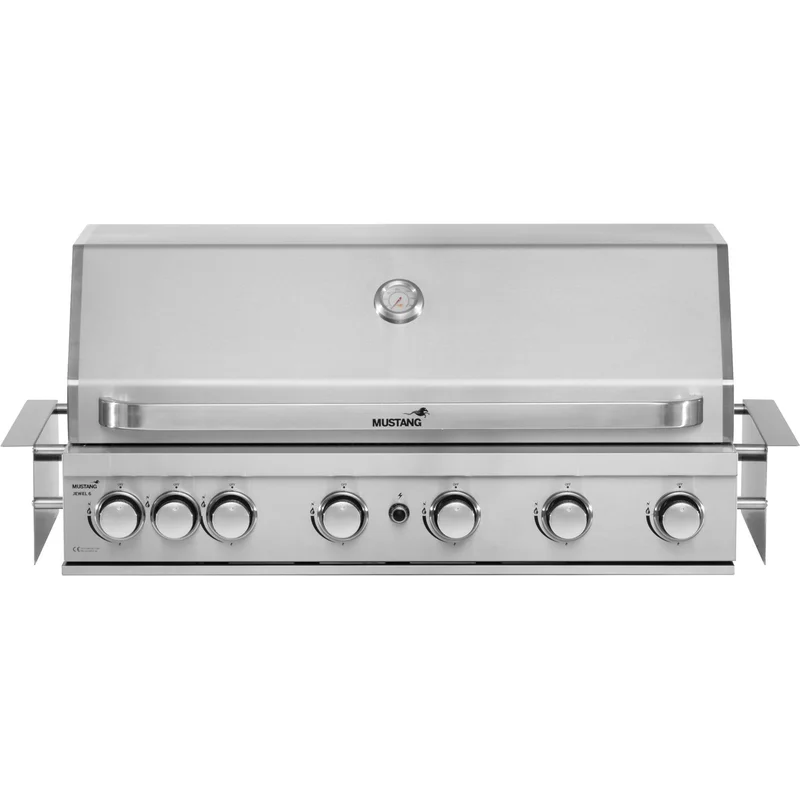 Mustang Indbygningsgrill til gas Jewel 6 built-in - Rustfri stål | KitchenOne