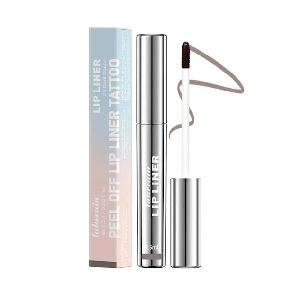 Lip Liner Stay-N - Peel-off Lip Liner Tattoo, Lip Stain Peel Off Langtidsholdbar UK-