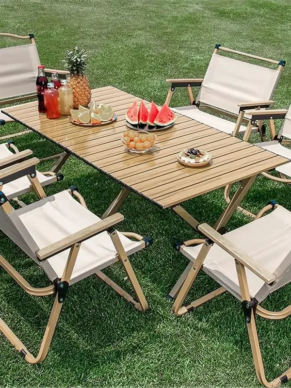 AliExpress - Table pliante d'extérieur, table de camping, table portable pour pique-nique, camping, randonnée, voyage, barbecue avec sac de transport