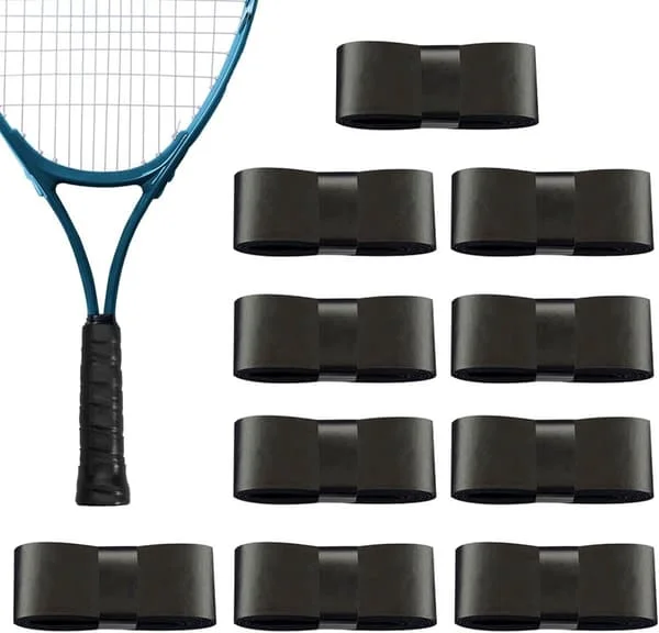 10 st - Rackgrepp - Rackgreppstejp - Badminton grepptejp - Tennisracket grepptejp - Halkfri