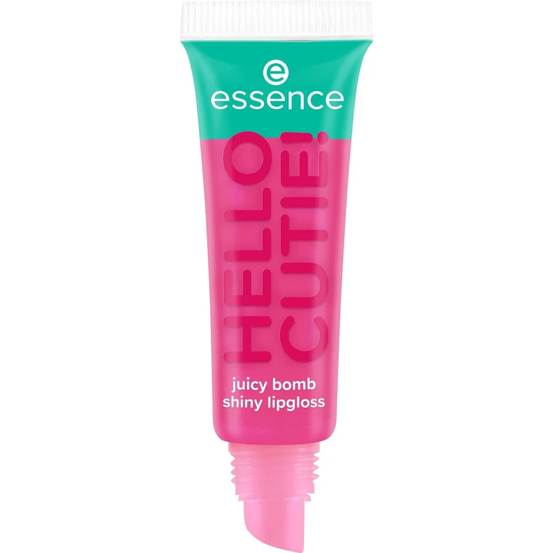 essence SAY IT WITH JUICY HELLO CUTIE! juicy bomb lucidalabbra brillante 02-Witty Watermelon 10ml - Gloss