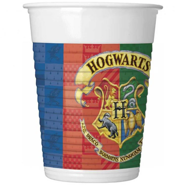 Harry Potter Muggar 200ml 8-pack - Harry Potter Kalas Dekoration - Kalaslagret.se