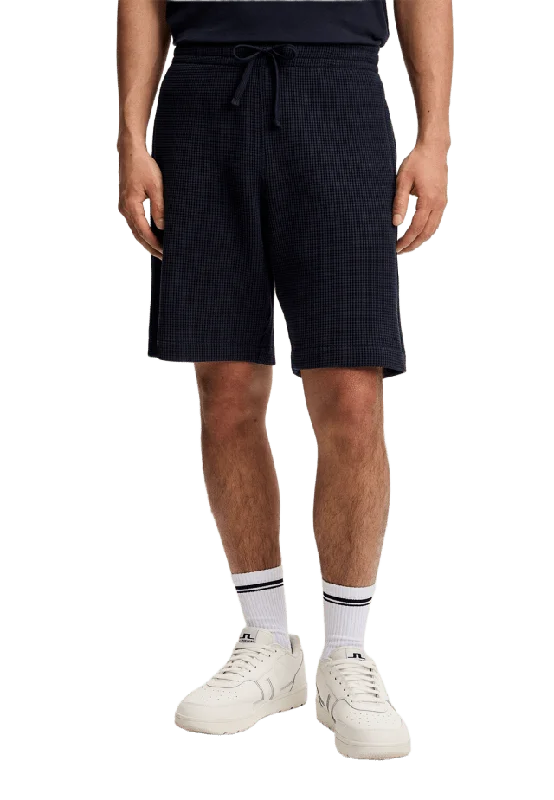 J.Lindeberg Simon Waffle Shorts Byxor Herr Blå S