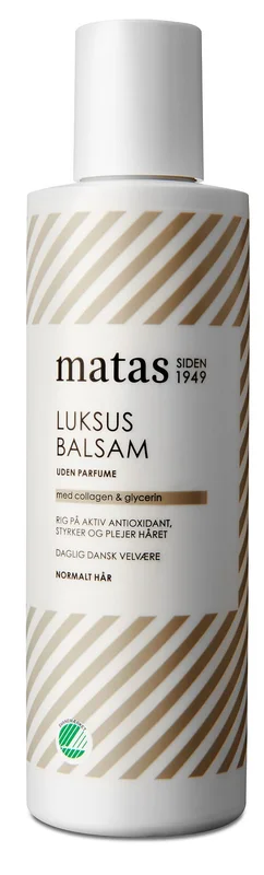 Matas Striber Luksus Balsam til Normalt Hår Uden Parfume 250 ml, Hår, Shampoo & Hårpleje, Balsam