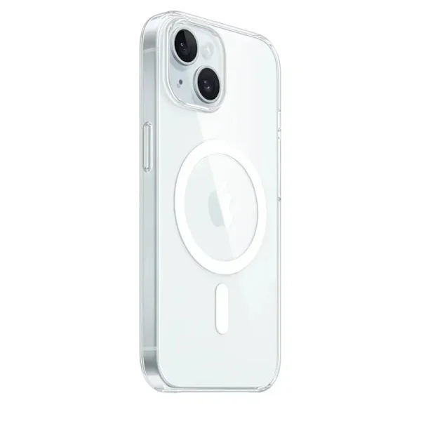 Magnetiskt Klart Skal För iPhone 16 15 14 13 Pro Max Plus mini Funda För Magsafe Klart Skal