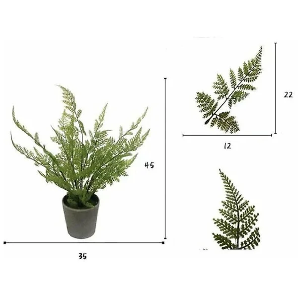 Kunstige planter, kunstige blomster, grønne planter, potteplanter, bonsaitræer, indretning, vinduesdekorationer