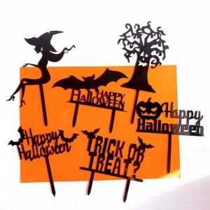 Halloween Tårta Dekoration