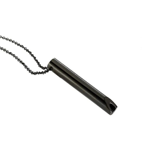 Breathlace Halsband Sluta Röka, Halsband för Medveten Andning i Rostfritt Stål för Ångest, Breathlace Halsband Sluta Röka, Lugn Anti-rökning Halsband