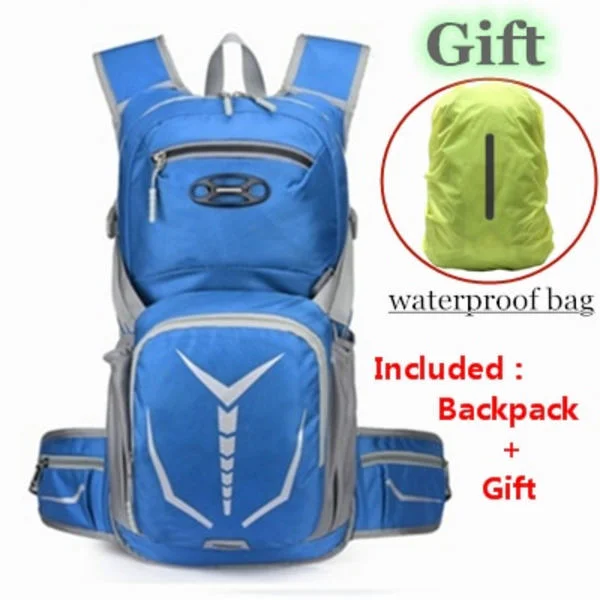 Ultralätt cykelväska med vattenblåsa Vattentät utomhussport Cykelryggsäck Hydration Ryggsäck Vandringscykel MTB Gym Pack