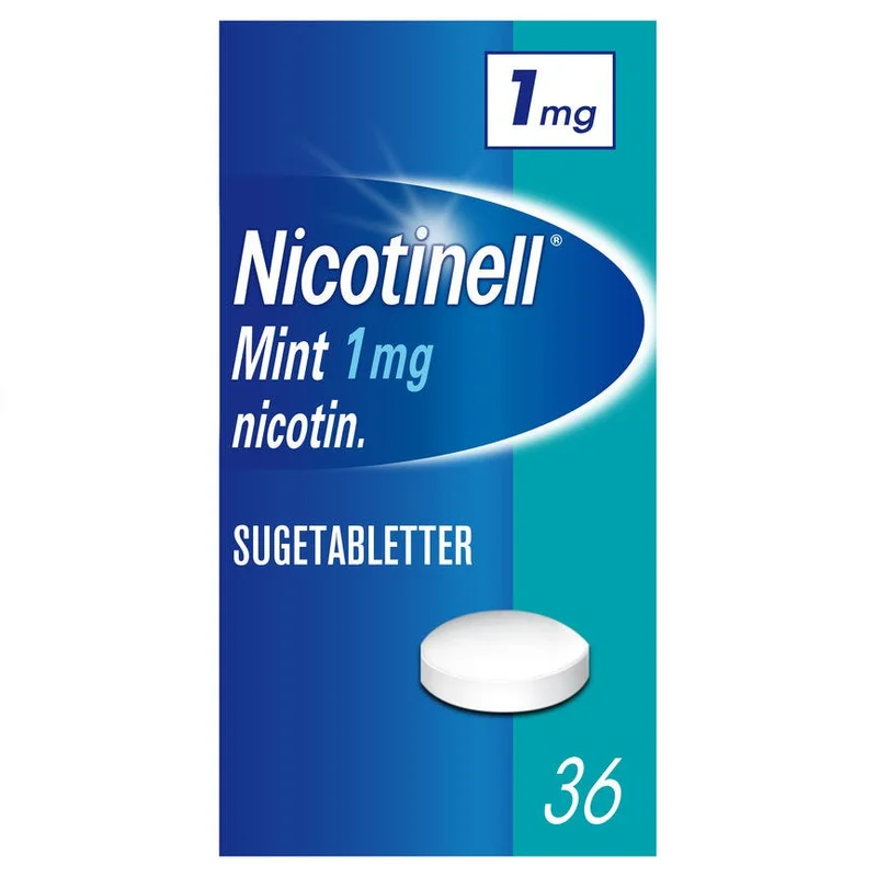 Nicotinell sugetabletter 1 mg mint 36 stk