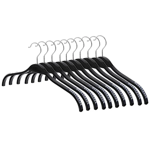 1 Set 10 st Plastgalgar Praktiska Enkla Spårlösa Klädhängare
