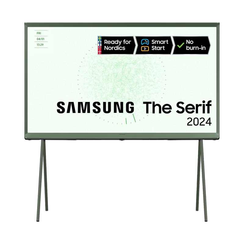 Outlet - Samsung The Serif (2024) QLED TV - Grön